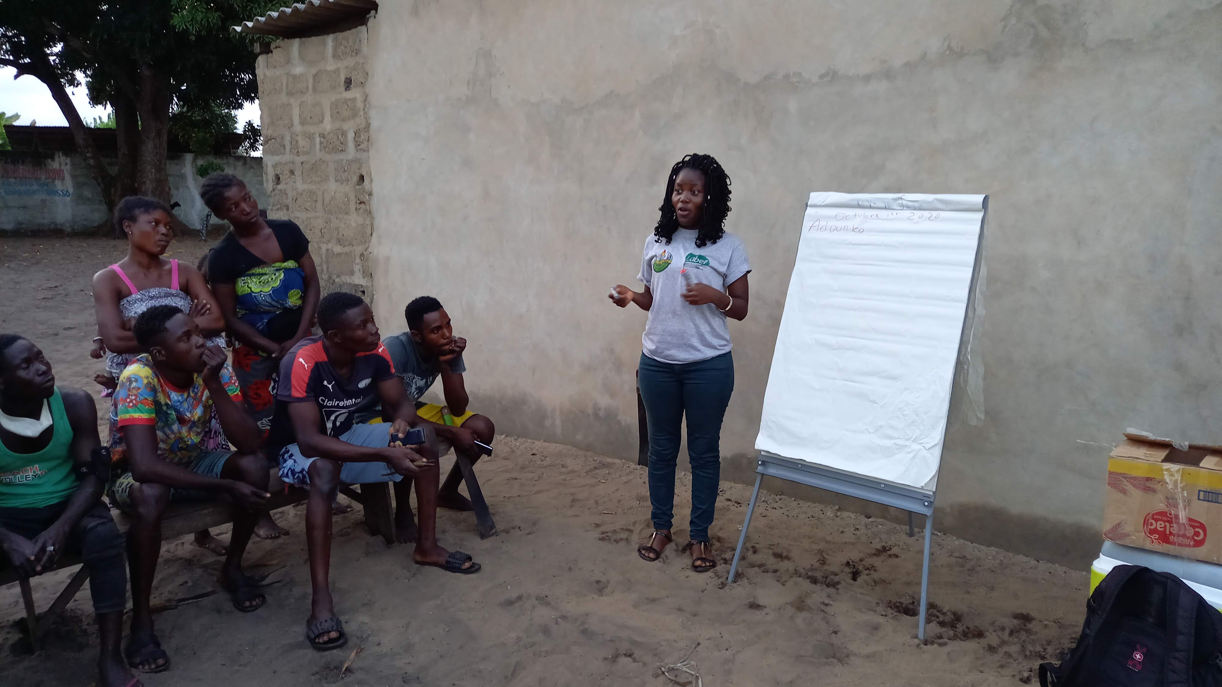 Community training session
